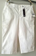 Spodenki. Białe USA M/38/10 Gloria Vanderbilt
