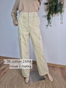 Spodnie damskie S 36 Zara nowe z metką