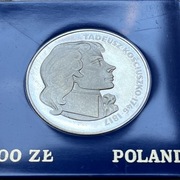100 złotych 1976 Tadeusz Kościuszko srebrna moneta