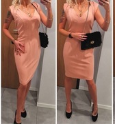 Piękna zjawiskowa sukienka r 38 