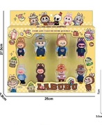 Zestaw figurki zawieszki labubu dla dzieci 