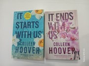 Książka It Starts with us oraz It ends with us