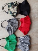 Maseczki ochronne, bawełniane - rozm. uniwers.