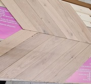 Deska podłogowa trójwarstwowa, jodełka, dąb, 50 m2
