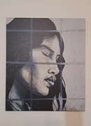 Obraz print dekoracja portret 