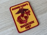 Naszywka - USMC - Marathon 1987
