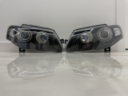 Lampy Volkswagen Passat B6 firmy Depo Angel Eyes Black ( Czarne )