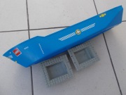 LEGO 4030 KADŁUB NIEBIESKI CARGO CARRIER + 2 kontenery rok 1987 