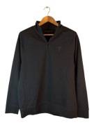 Bluza rozpinana Tesla czarna z logiem l