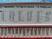 wałki naciągowe do zegarków mechanicznych . Rolex , IWC , Longines  i inne 