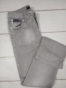 ONLY jeansy damskie szare W27 L32 rozszerzana nogawka flare bootcut denim S