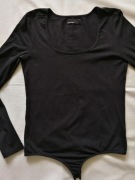 Vero Moda czarne body bawełna/elastan rozm. L