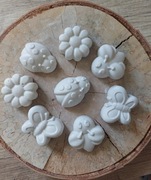 Figurki gipsowe wiosenne zestaw 8 szt