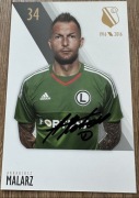Arkadiusz Malarz Legia Warszawa - oryginalny autograf karta 10x15 cm