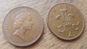 2 Pensy/Two Pence moneta W.Brytania 1985r