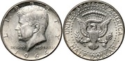 2 sztuki - dwie sztuki - Kennedy 1964 half dollar pół dolara 1/2
