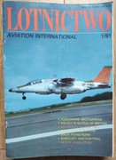 LOTNICTWO 1991 komplet  numer 1-12 