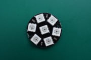 Pierścień LED 7 diod RGB WS2812 WCMCU-2812-7