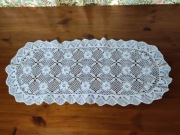 Szydełkowy bieżnik 80x32