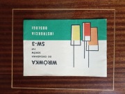 Instrukcja  do Eda wirówka SW-3