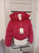 Futerko z odpinanym kapturem w kolorze fuksji .M