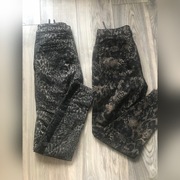 Spodnie - rurki r.36 Panterka. Cena za 2 szt