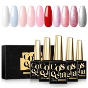 LAKIER ŻELOWY HYBRYDOWY COSCELIA ZESTAW 10SZT 10ML