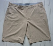 Duże męskie lekkie krótkie spodnie ADIDAS r XXL W40 spodenki STRETCH beżowe