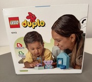 LEGO 10413 DUPLO KLOCKI CODZIENNE CZYNNOŚCI KĄPIEL DWA SŁONIE PREZENT