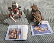 PLAYMOBIL 9251 oraz 9408 robot transformer i statek obcych
