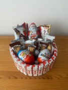 Christmas Kinder Candy Basket