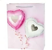 Torba prezentowa "Serca", 31x42x12 cm