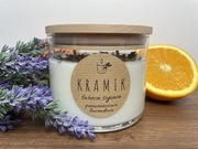 Świeca sojowa ręcznie odlewana 300g