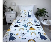 Pościel dla dzieci w dinozaury - 2 części- nowa