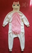 Piżama onesie kigurumi JEDNOROŻEC kombinezon kostium przebranie ~140