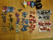 Gormiti ogromna kolekcja 70 sztuk + karty, bazy, saszetka