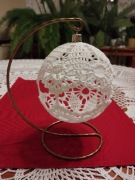 3.  Bombki na szydełku   10 cm