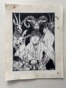 Austin Osman Spare „The Senseless Seven” – grafika, AOS, rzadkie