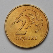2 grosze 1990 r.