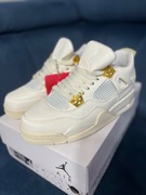 Jordan 4 metalic gold