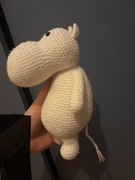 Maskotka ręcznie robiona muminek 