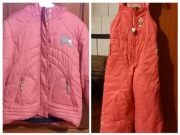 Kurtka spodnie kombinezon dla dziewczynki 104