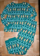 85^ nutmeg świąteczna piżama z bawełny komplet w Pieski 44/46