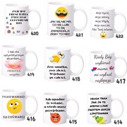 Kubek z tekstem prezent 