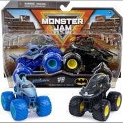 Zestaw Spin Master Monster Jam 1:64 Megalodon vs Batman 6065293 Truck