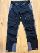 SPODNIE TREKKINGOWE NORHEIM S STALOWO CZARNE 76-80 pas