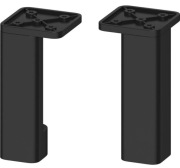 CERSANIT Nogi meblowe CITY czarny mat 2 sztuki S599-0163 