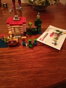 LEGO 21275 Minecraft Dom TNT w dżungli