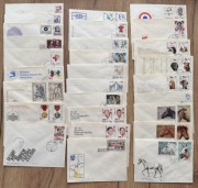 koperty FDC niepełny rocznik 1989