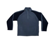 Sly Fox szaro czarny bardzo gruby cieply Polar męski XL